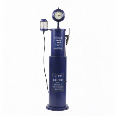 럭키 플로어 FIRE CHIEF 시계촛대 수납장 (블루)