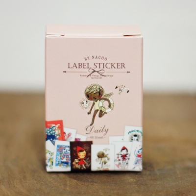 라벨스티커	Label Sticker Pack-Daily/Maple
