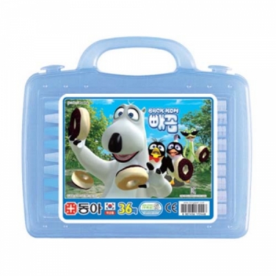 36색 크레파스 빼꼼