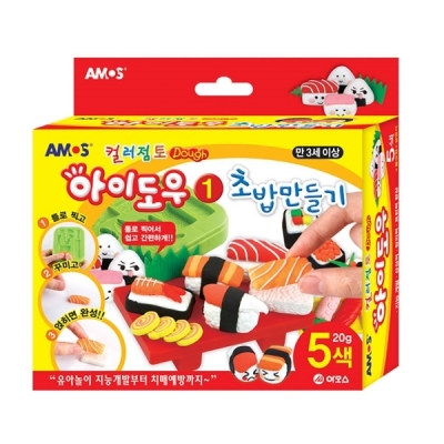 4000 컬러점토 아이도우 초밥 만들기