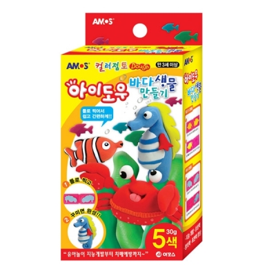 3000 컬러점토 아이도우 바다생물 만들기