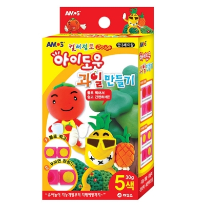 3000 컬러점토 아이도우 과일만들기