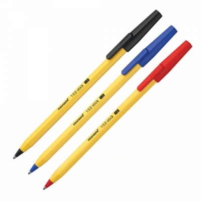 153 스틱볼펜-1.0mm (12P)