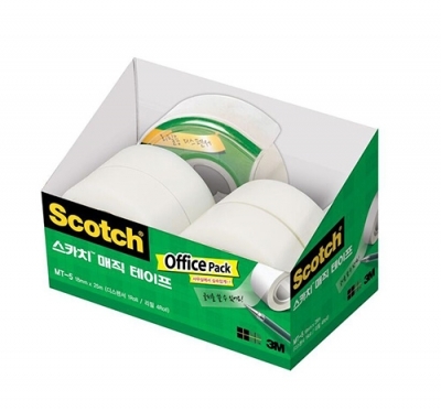 스카치 매직 테이프 오피스 팩 MT-5(18mmx25m)