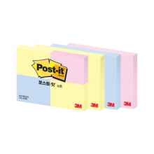 포스트잇 노트 51X38mm 653 4패드/각100매