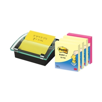 포스트잇 노트 팝업 디스펜서 76X76mm DS330