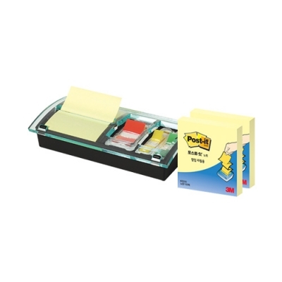 포스트잇 노트 팝업 콤보 디스펜서 76X76mm DS100