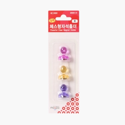 체스형 자석홀더(중) 3개입
