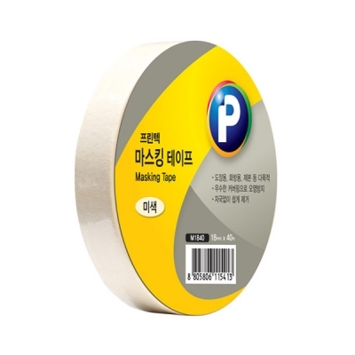 M1840 마스킹테이프 미색/18mm*40m