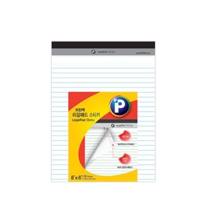 LP150W 리갈패드 스티키 백색 150X203mm