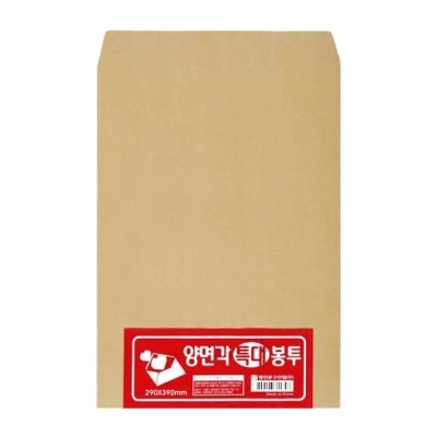 명진 양면각대 특대봉투 B4 100매