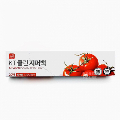 KT클린 지퍼백 특대(300X350mm) 20매