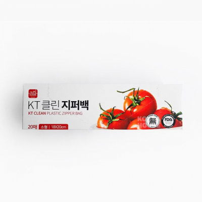 KT클린 지퍼백 소(180X200mm) 20매
