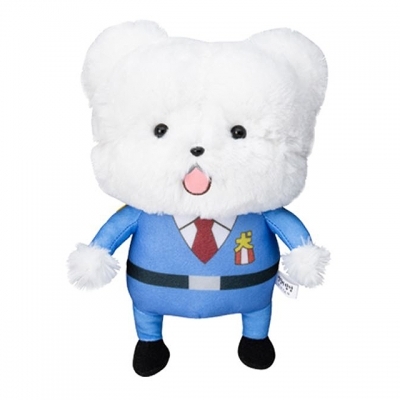 엉덩이탐정 말티즈서장 봉제인형 22cm