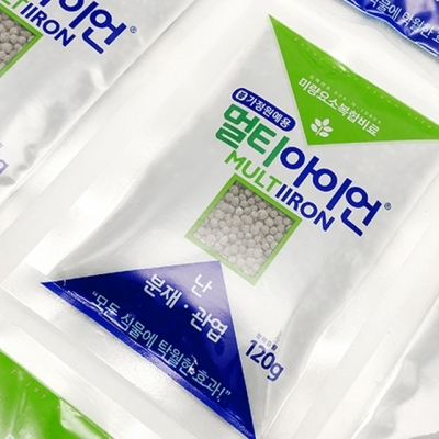식물영양제(멀티아이언) 120g -난,분재,관엽 복합비료