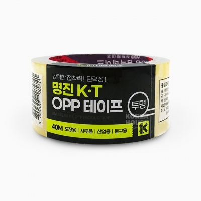 투명 OPP 강력 테이프 40M