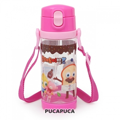 브레드이발소 원터치 빨대물통 - 슬러시 500ml