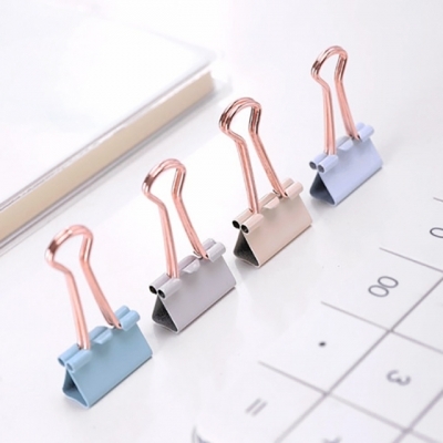 파스텔골드 더블클립 S 19mm (20개)