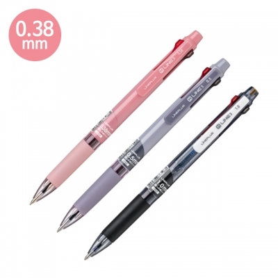 M-LINE 3 (3색볼펜) - 0.38mm (12개 1세트)