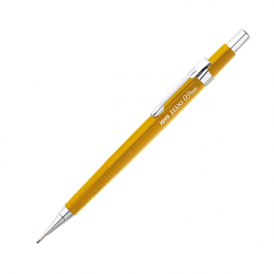 자바 제도샤프 (옐로브라운) 0.9mm (12개 1타)