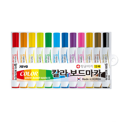 12색 칼라 보드마카