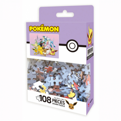 포켓몬스터 팬시 퍼즐 108pcs 피카츄＆이브이 프렌즈
