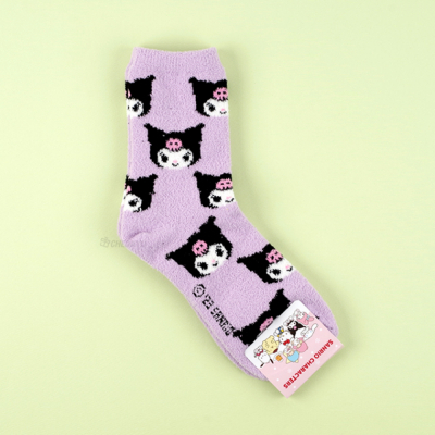 산리오 컬러풀 수면양말 - 쿠로미 (220~260mm)