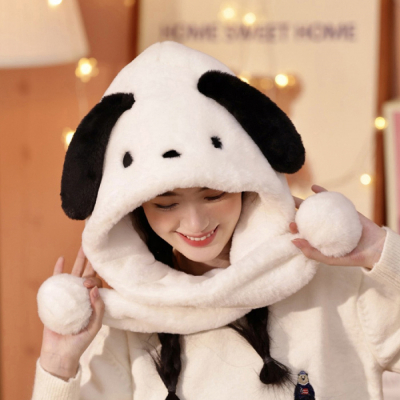 포차코 페이스 보온모자