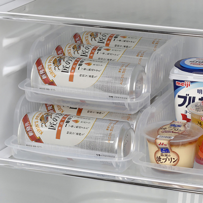 냉장고 수납바구니 - 500ml 캔 (냉장고 정리 아이템)