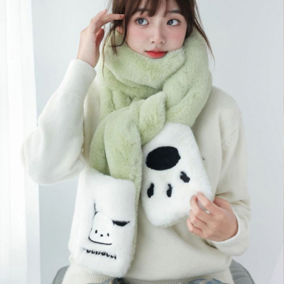 포차코 포켓목도리 장갑