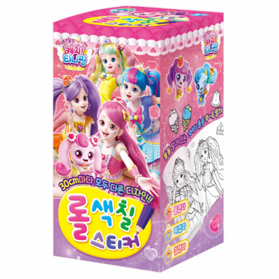 새콤달콤 캐치 티니핑 시즌4 롤색칠스티커