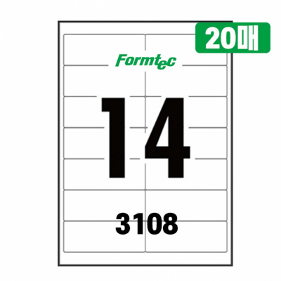 하이에코 물류관리용 라벨 3108 (20매) A4 라벨지