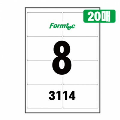 하이에코 물류관리용 라벨 3114 (20매) A4 라벨지