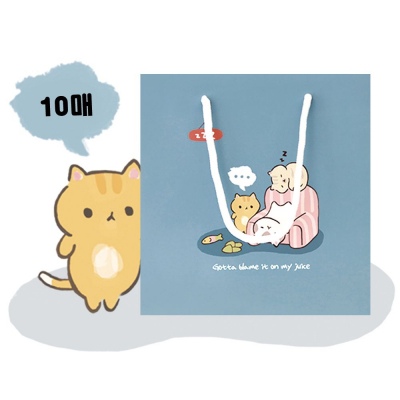 프롬앤투 밍꼬 캐릭터 쇼핑백 FP16A-1 10매