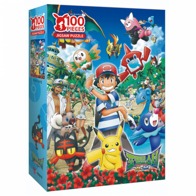 NEW 포켓몬스터 썬앤문 100pcs _ 지우의 대모험 직소퍼즐