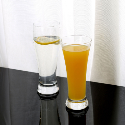 나팔 글라스컵 350ml (6개 1세트)