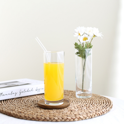 베이직 일자 주스컵 330ml (6개 1세트)