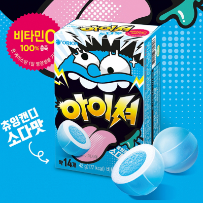 아이셔 츄잉캔디 소다맛 42g (6개 1세트)