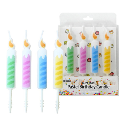 파스텔 생일초 4입