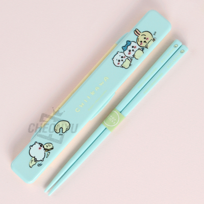 치이카와 무소음 젓가락 세트 18cm