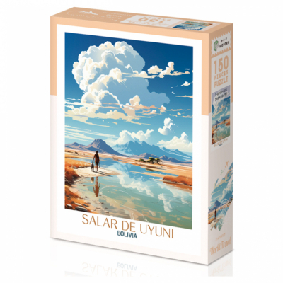 살라르 데 우유니평원 풍경 직소퍼즐 150pcs
