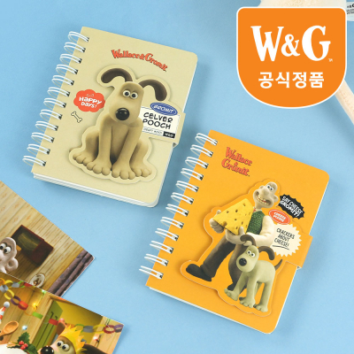 월레스그로밋 마그넷 수첩 (낱개) 랜덤발송