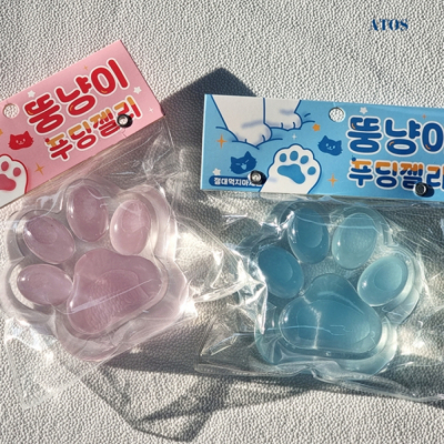 뚱냥이 푸딩젤리 (낱개) 랜덤발송 말랑이 스퀴시
