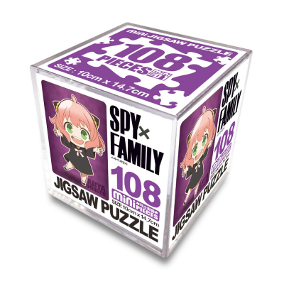 스파이패밀리 직소퍼즐 108조각_아냐포저 Purple