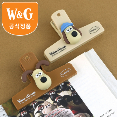 월레스그로밋 캐릭터 집게 (낱개) 랜덤발송