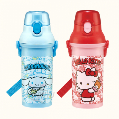 산리오 숨바꼭질 원터치 물통 480ml
