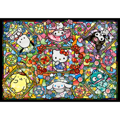 산리오 글라스아트 렛츠퍼즐 1000pcs