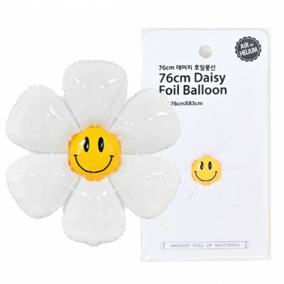 76cm 데이지 호일 풍선