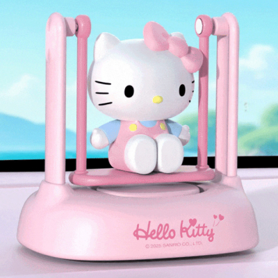 헬로키티 솔라 스윙 차량용 방향제