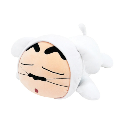 흰둥이 짱구 바디모찌쿠션 50cm